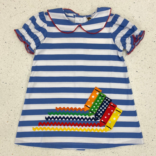Crayon Dress  - Doodlebug's Children's Boutique