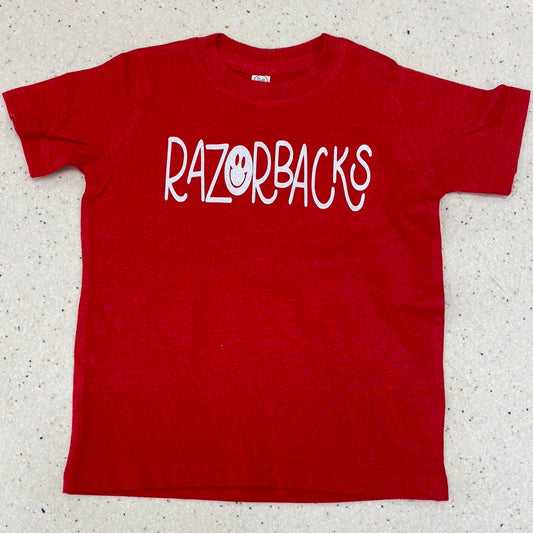 Razorback Smile Tee  - Doodlebug's Children's Boutique