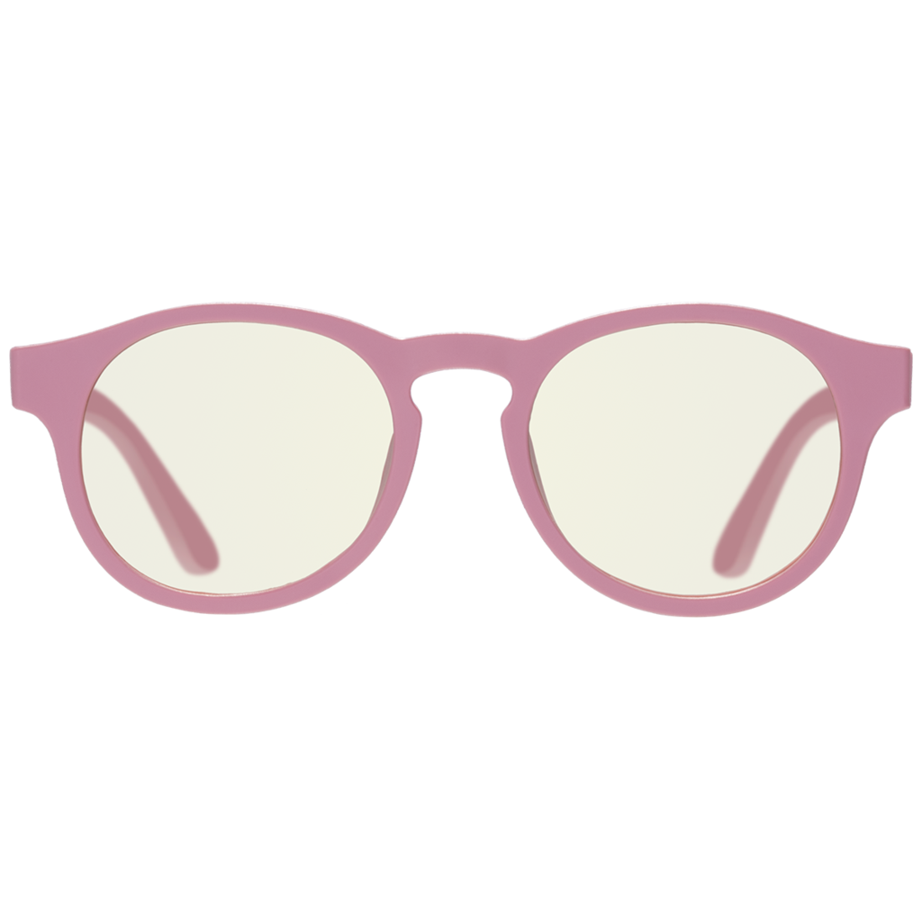 Keyhole Blue Light Blocking Glasses in Pretty In Pink  - Doodlebug's Children's Boutique