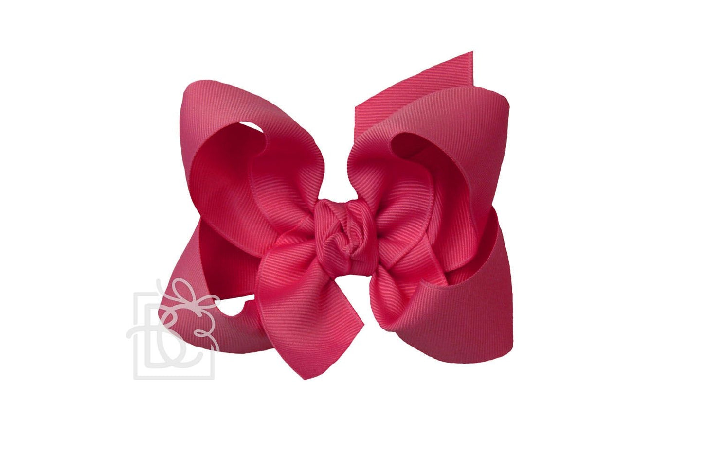 Large Bow in Fuchsia  - Doodlebug's Children's Boutique