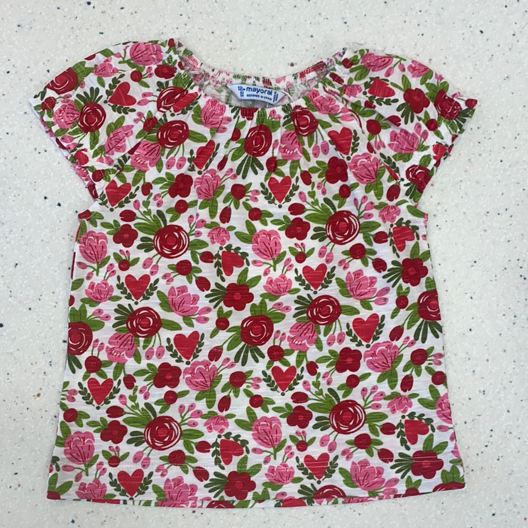 Poppy Floral Shirt  - Doodlebug's Children's Boutique