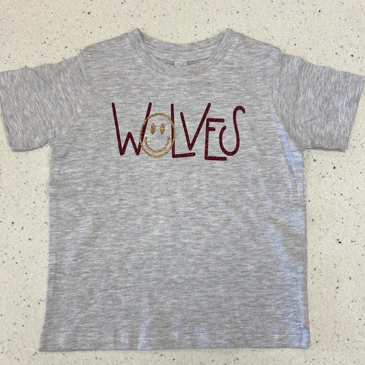 Wolves Smile Tee  - Doodlebug's Children's Boutique