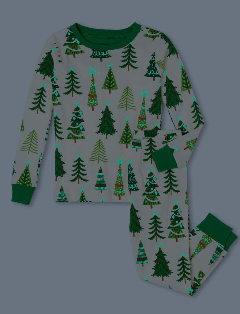 Christmas Trees Glow In The Dark Set  - Doodlebug's Children's Boutique