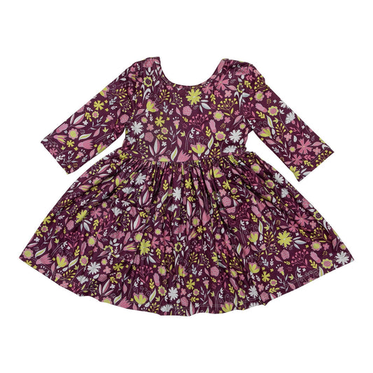 Vintage Blooms Pocket Twirl Dress  - Doodlebug's Children's Boutique
