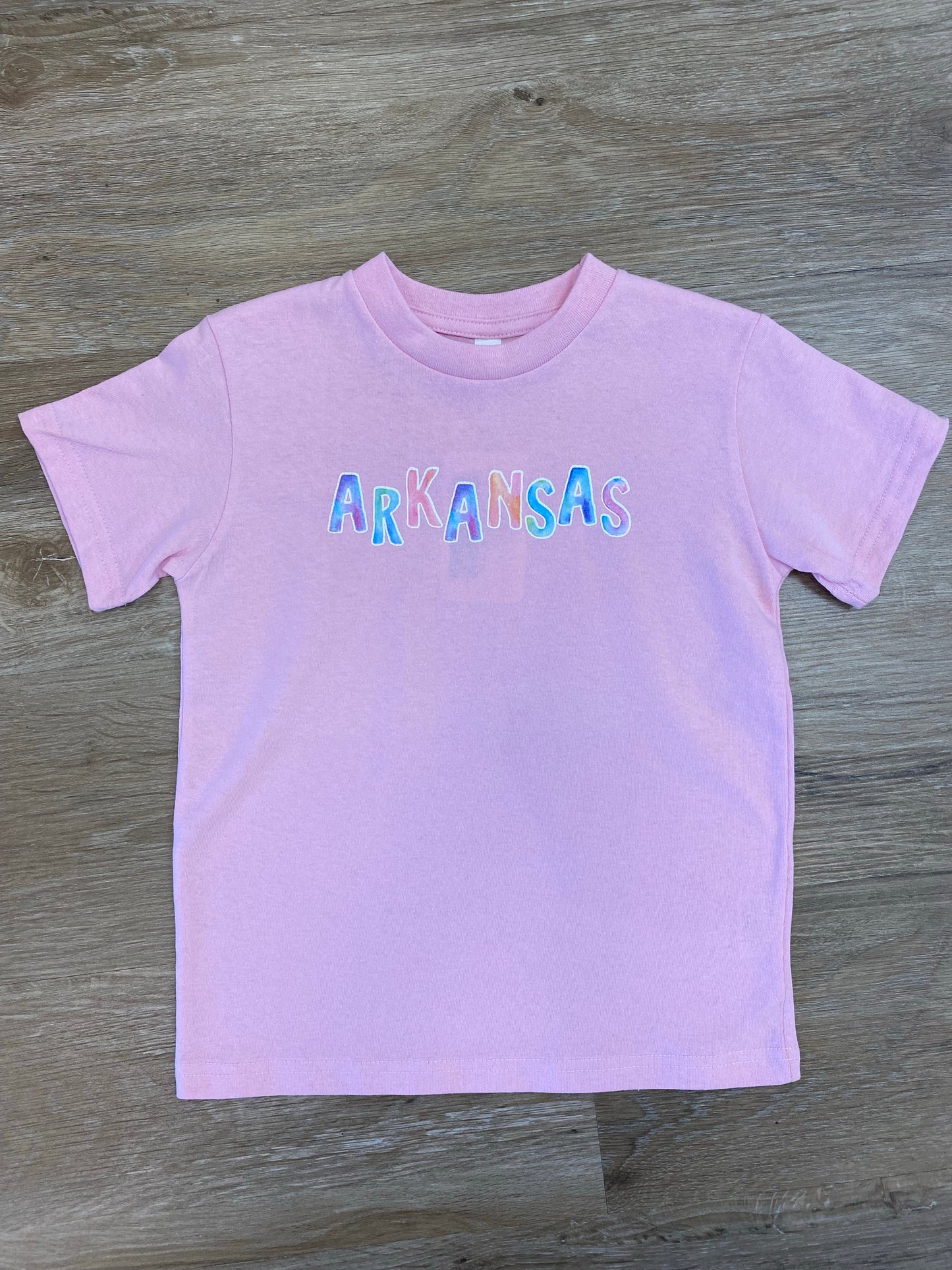 Arkansas Watercolor Shirt  - Doodlebug's Children's Boutique