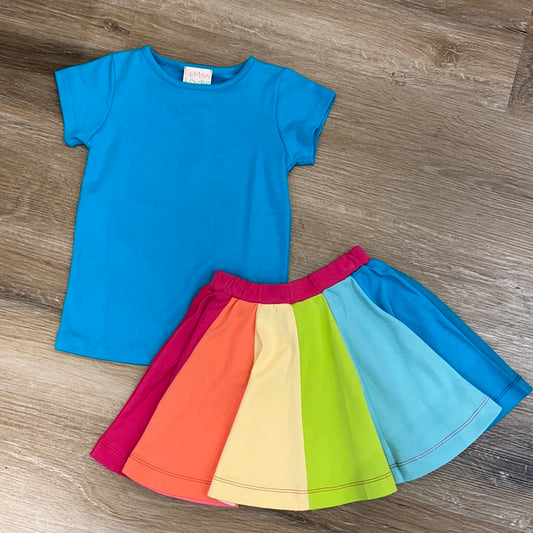 Radiant Skirt Set  - Doodlebug's Children's Boutique