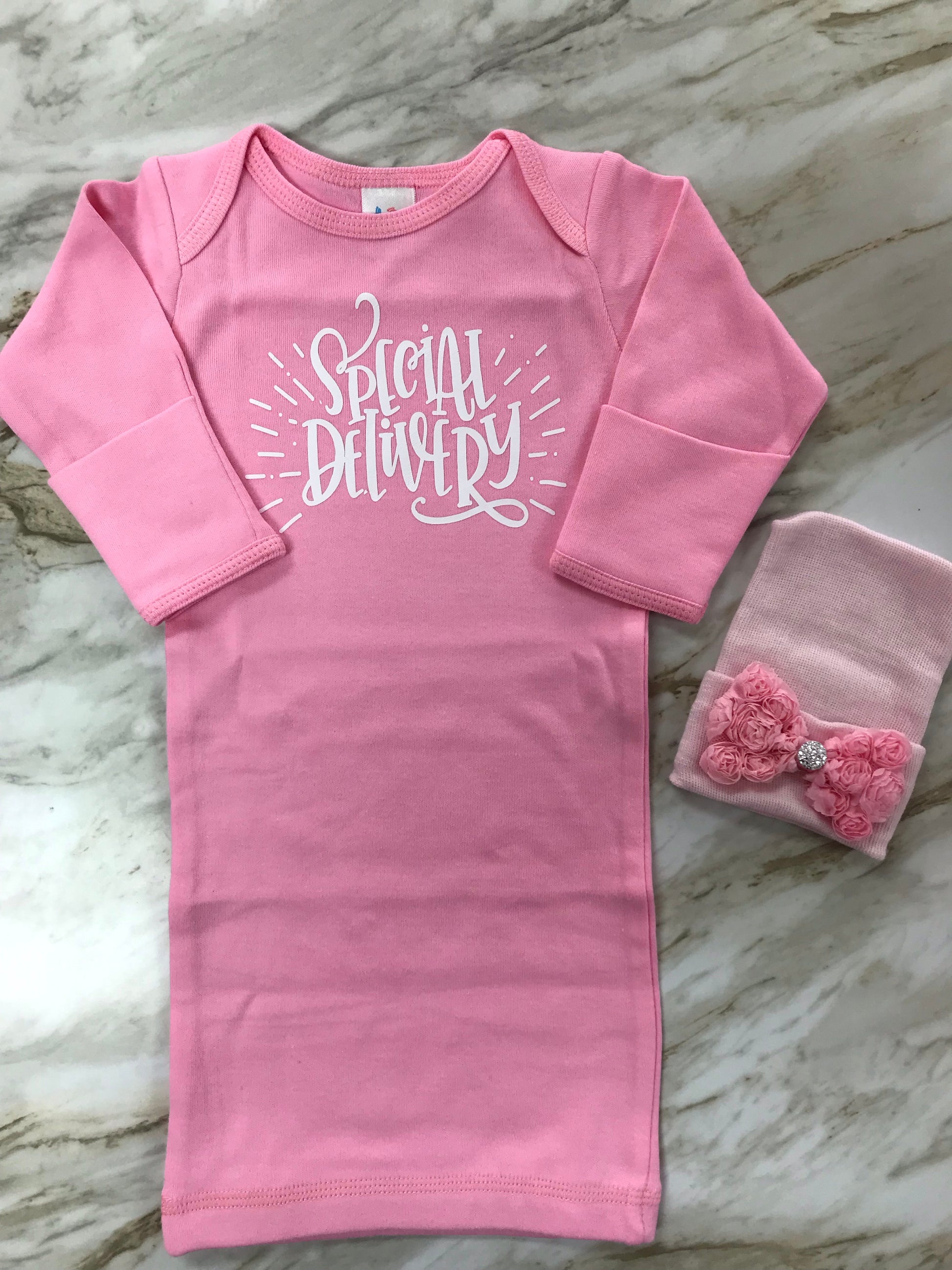 Special Delivery Gown Gift Box for Girls Special Delivery - Doodlebug's Children's Boutique