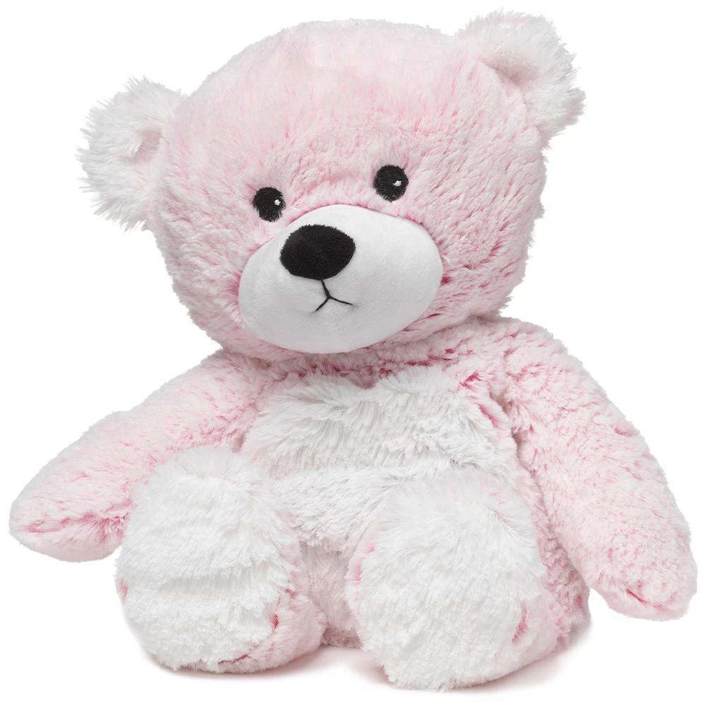 Pink Marshmallow Bear Warmies  - Doodlebug's Children's Boutique