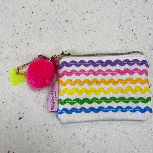 Ric Rac Ribbon Card Holder Pouch  - Doodlebug's Children's Boutique