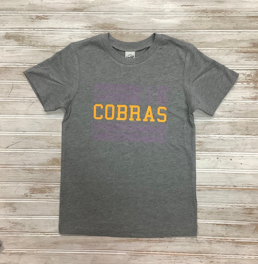 Cobras Repetitive Tee  - Doodlebug's Children's Boutique