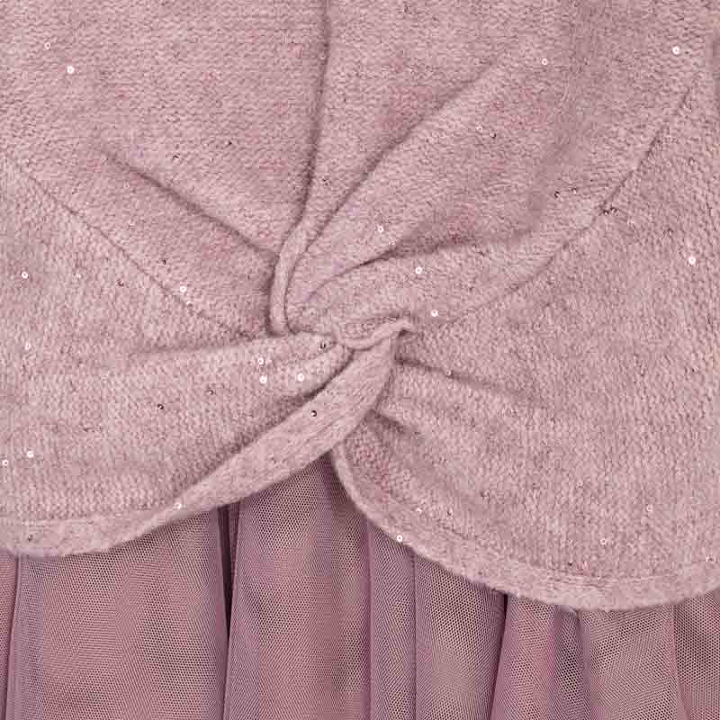 Tulle Skirt Sweater Dress  - Doodlebug's Children's Boutique