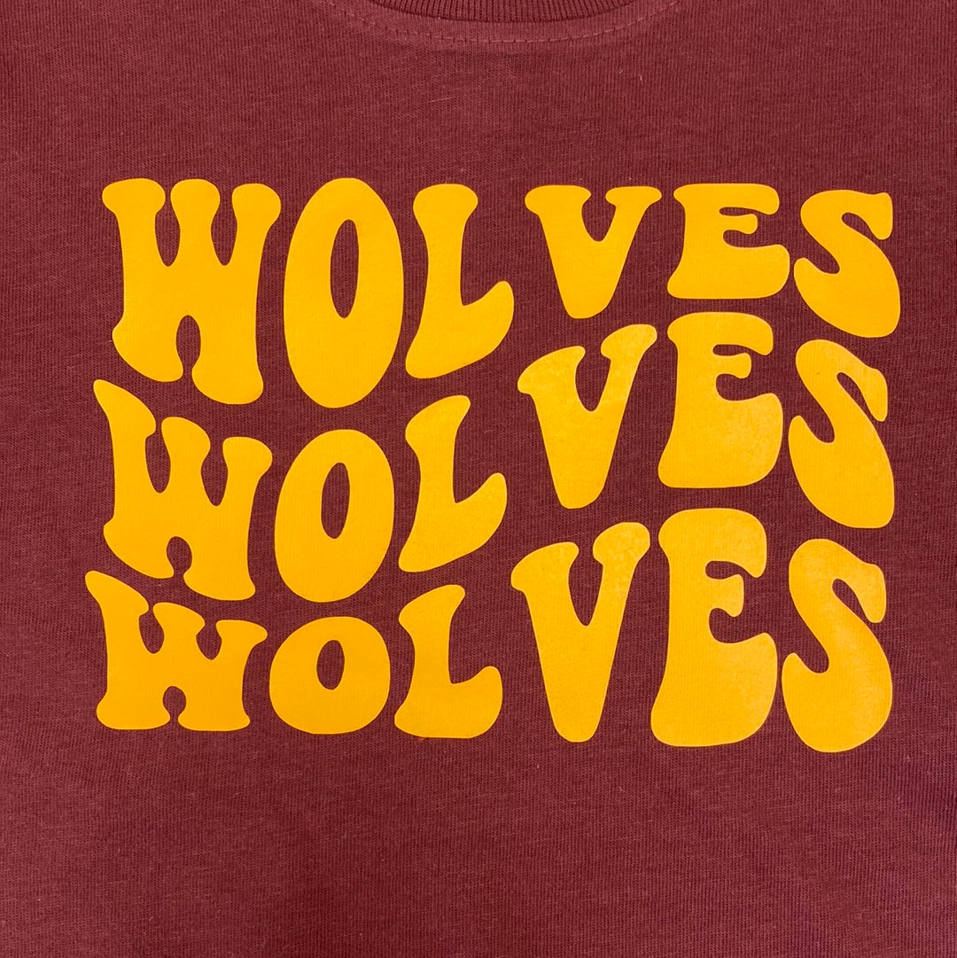 Retro Wolves Tee  - Doodlebug's Children's Boutique