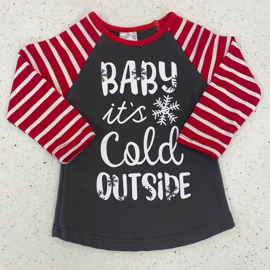 Baby It's Cold Outside Shirt  - Doodlebug's Children's Boutique