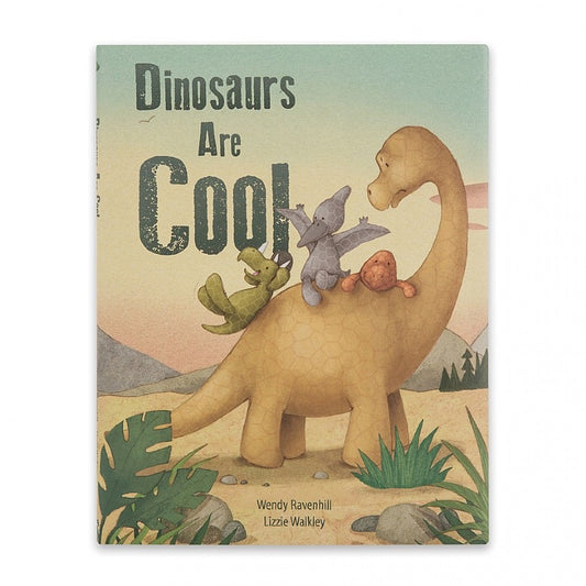 Dinosaurs Are Cool Book  - Doodlebug's Children's Boutique