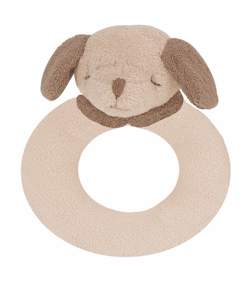 Puppy Ring Rattle Puppy - Doodlebug's Children's Boutique
