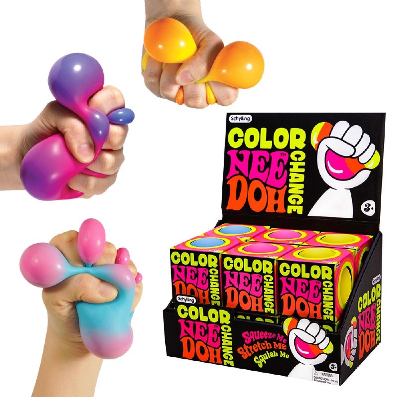 Color Changing Nee Doh  - Doodlebug's Children's Boutique
