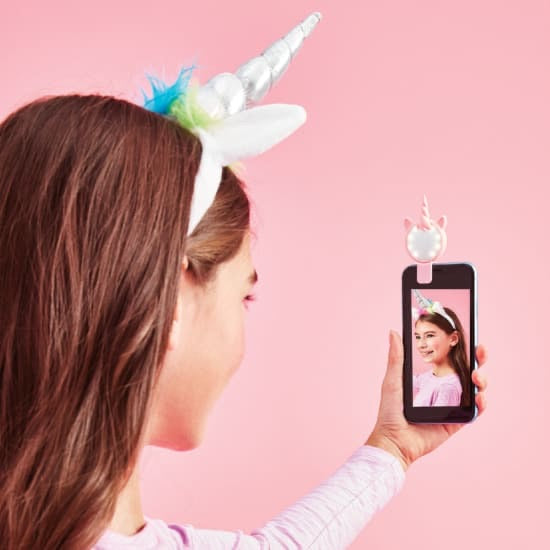 Unicorn Selfie Light  - Doodlebug's Children's Boutique