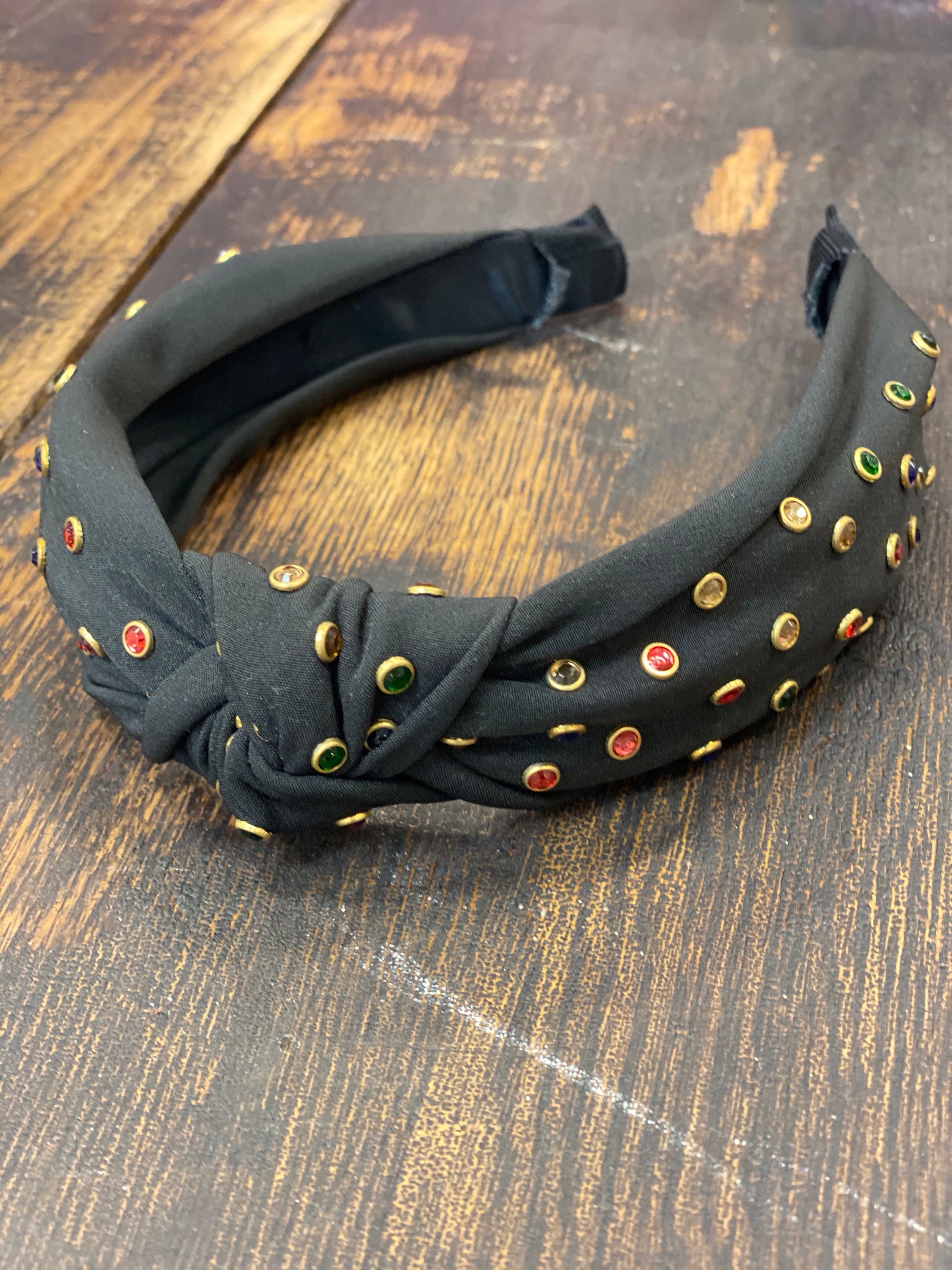 Black Jeweled headband  - Doodlebug's Children's Boutique