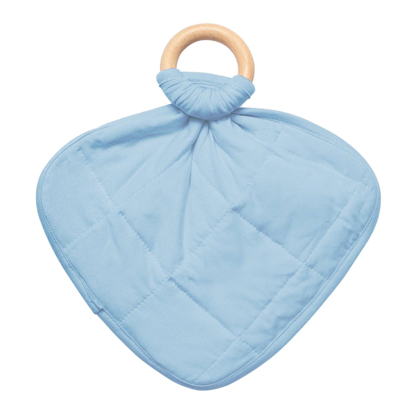 Lovey with Removable Teething Ring in Stream  - Doodlebug's Children's Boutique