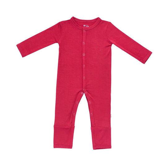 Romper in Ruby  - Doodlebug's Children's Boutique