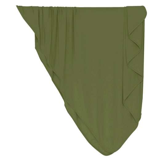 Swaddle Blanket in Olive  - Doodlebug's Children's Boutique