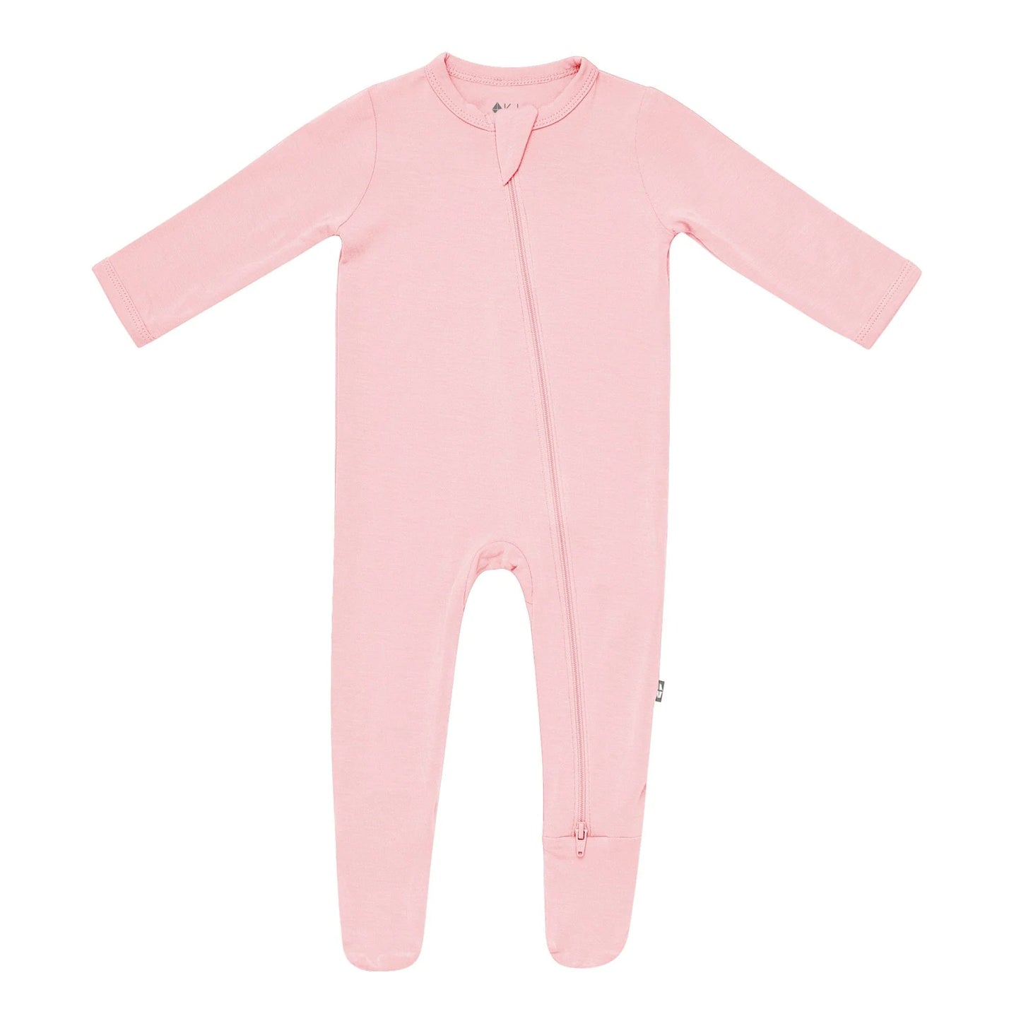 Zippered Footie in Crepe  - Doodlebug's Children's Boutique