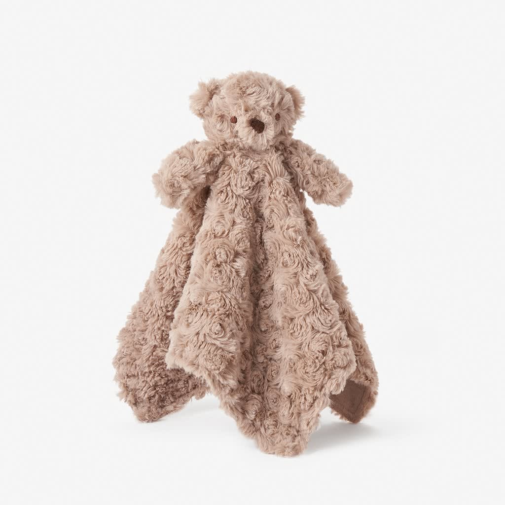 Bear Baby Security Blanket  - Doodlebug's Children's Boutique