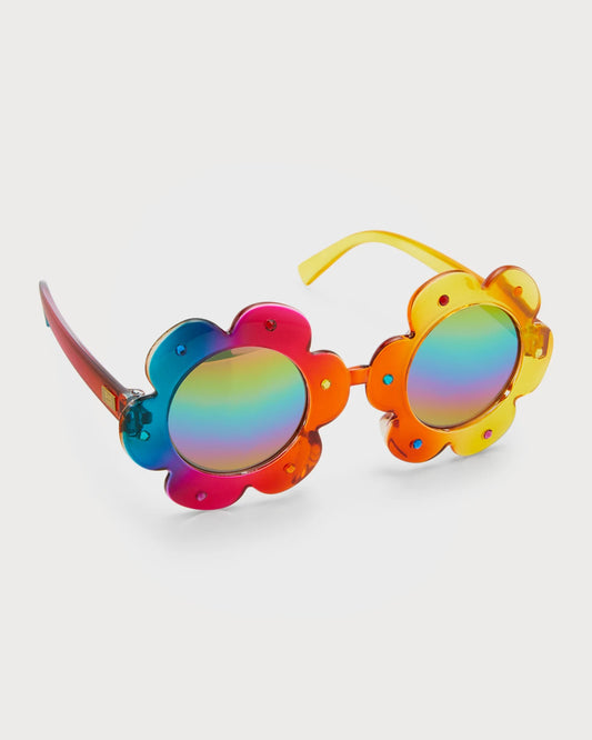 Rainbow Flower Sunglasses  - Doodlebug's Children's Boutique