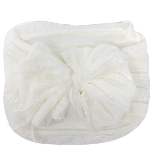 Off White Headband  - Doodlebug's Children's Boutique