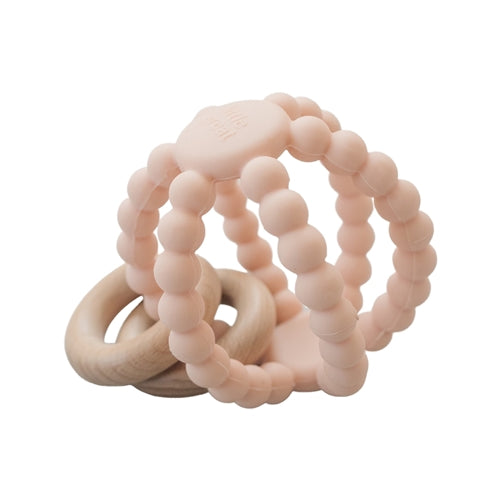 Little Great Orbit Ball Rattle in Blush  - Doodlebug's Children's Boutique