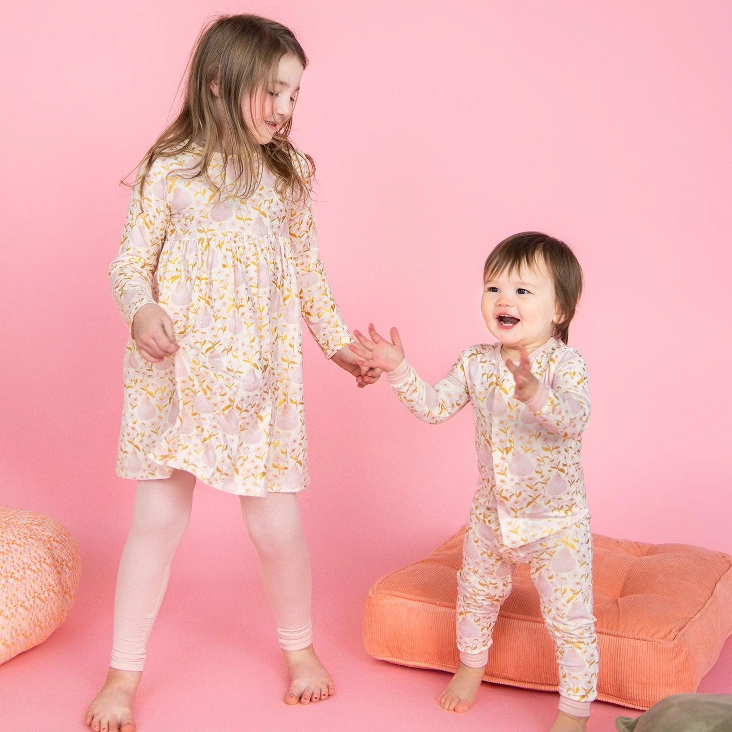 Pearadise Modal Magnetic Dress and Leggings  - Doodlebug's Children's Boutique