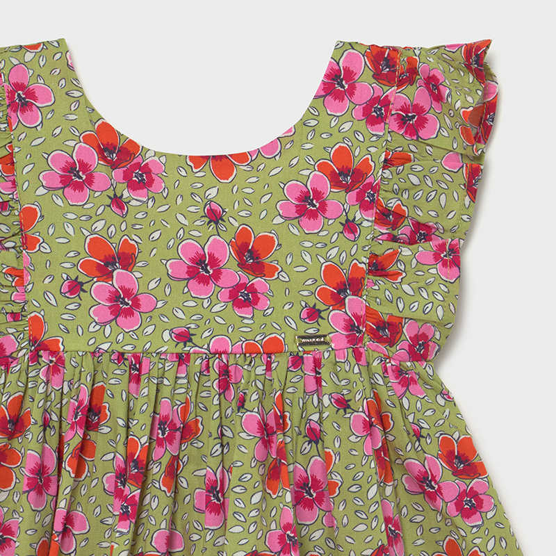 Floral Dress with Headband  - Doodlebug's Children's Boutique