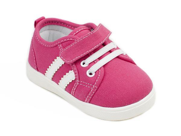 Andy Pink Squeaker Tennis Shoe  - Doodlebug's Children's Boutique