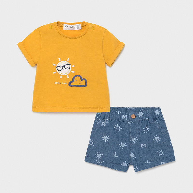 Sunny Shorts Set  - Doodlebug's Children's Boutique