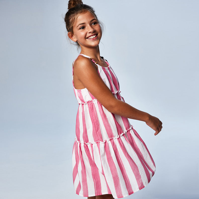 Sleeveless Stripes Dress  - Doodlebug's Children's Boutique