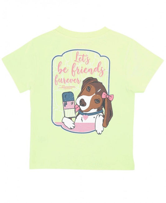 Friends Furever Girl's Signature Tee  - Doodlebug's Children's Boutique