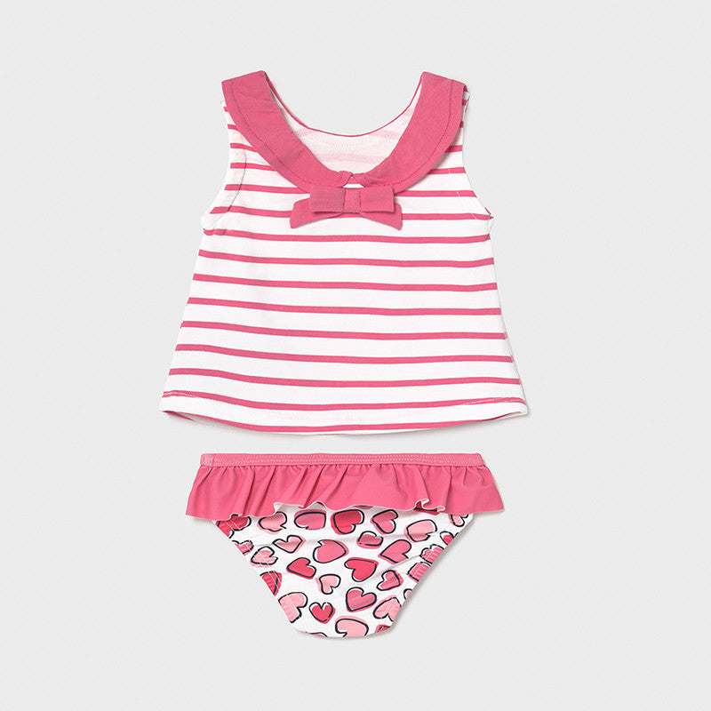Pink Hearts Swimwear Outfit  - Doodlebug's Children's Boutique
