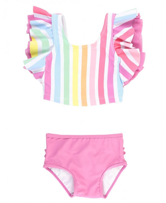 Rainbow Dream Orchid Butterfly Tankini  - Doodlebug's Children's Boutique
