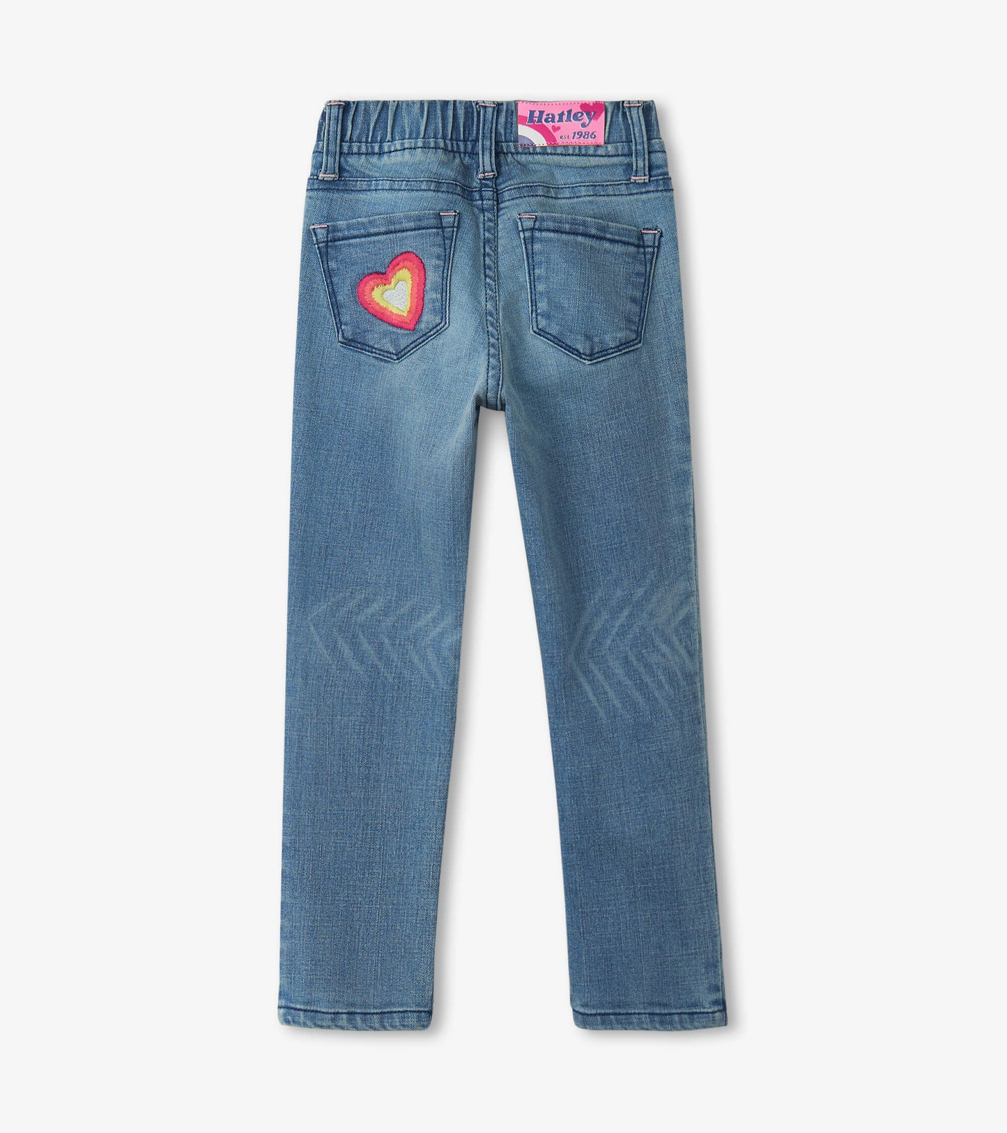Pretty Patches Stretch Denim Jeans  - Doodlebug's Children's Boutique